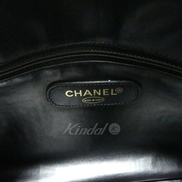 Chanel Bicolor Coco Mark 2way Leather Shoulder Hand Boston Bag - Picture 6 of 10
